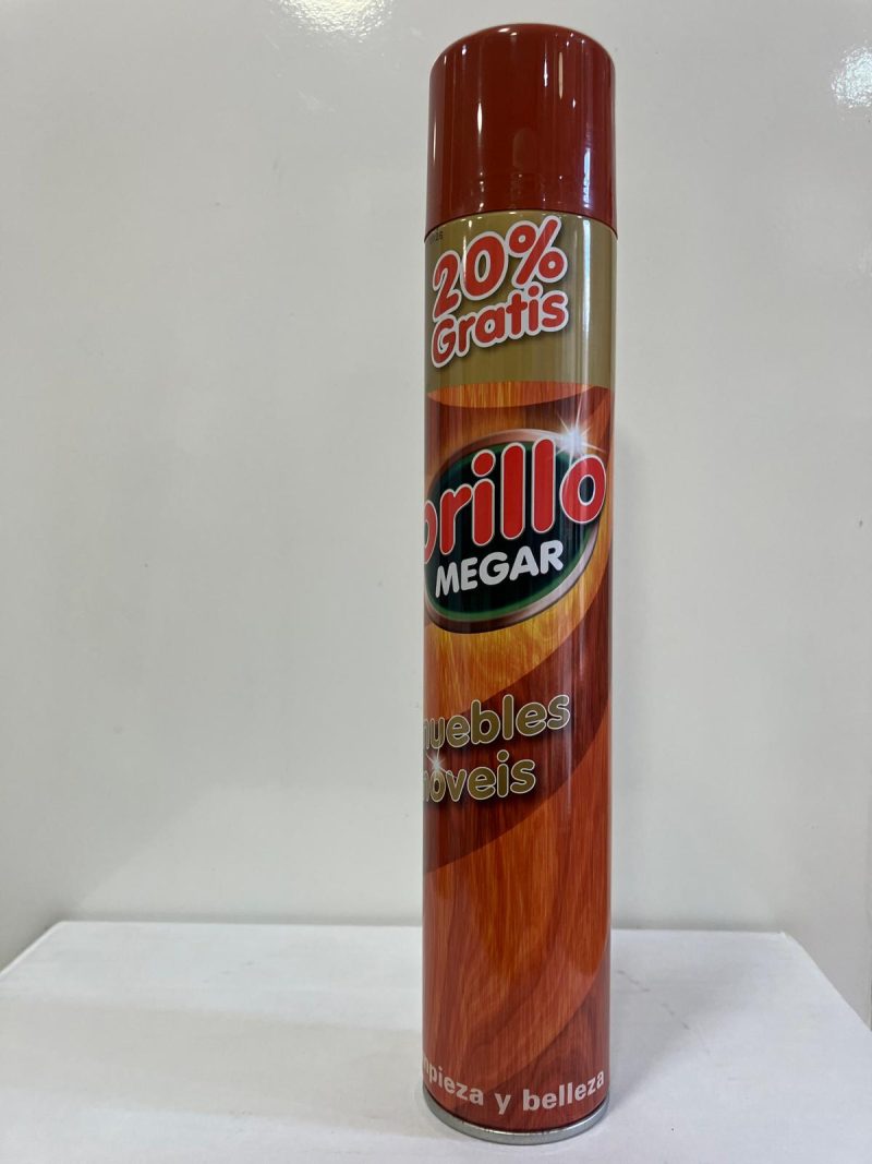 Limpiador spray Brillomegar muebles